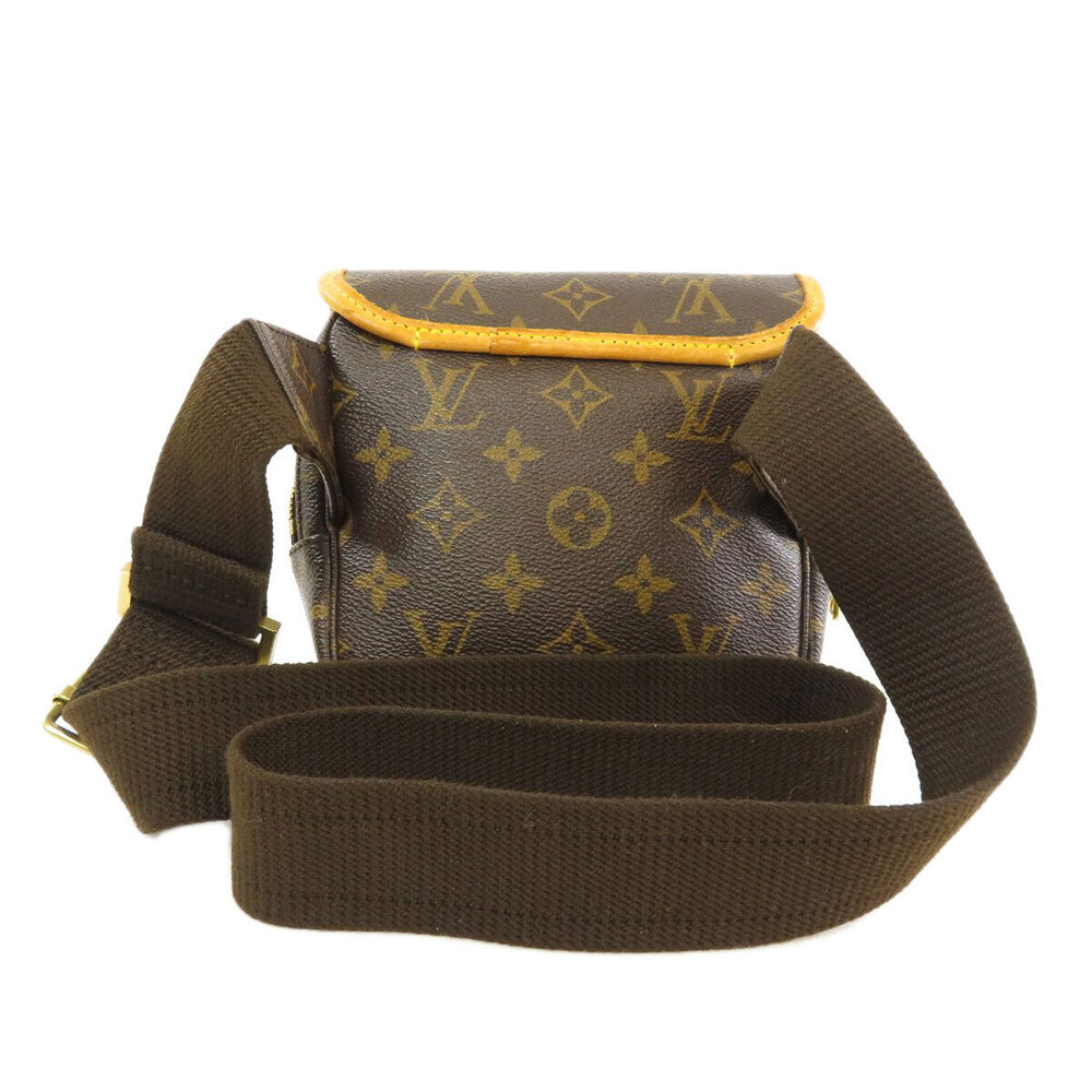 Louis Vuitton Bag Canvas Hip Waist Bum Monogram Bosphore Brown